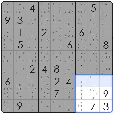 logic of sudoku